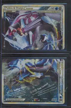 Pokemon TCG Palkia & Dialga Legend 101/102/102 Triumphant Top Bottom NM/LP - Image 1