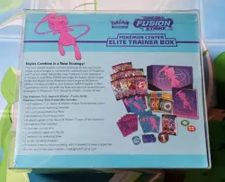 Pokemon TCG Fusion Strike ETB Pokemon Center Exclusive Factory Sealed New - Image 2