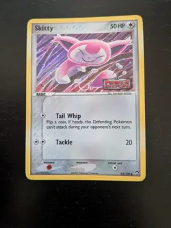 Skitty Reverse Holo Stamped ex Power Keepers 62/108 Pokemon NM - Image 1