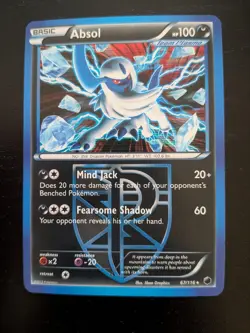 Absol Team Plasma 67/116 Plasma Freeze Holo Pokemon NM - Image 1