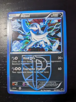 Absol Team Plasma 67/116 Plasma Freeze Holo Pokemon NM - Image 3