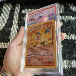 2000 POKEMON GAME BASE II #4 CHARIZARD-HOLO PSA 6 - Image 4