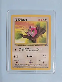 2000 Pummeluff (Jigglypuff) 54/64 - Jungle Set - German - LP/MP Pokemon TCG - Image 2