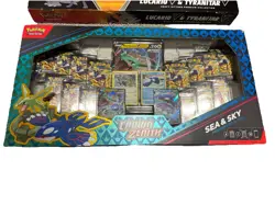 Pokemon Premium Collections Box 2x Lucario V & Tyranitar V Box And Sea & Sky Box - Image 2