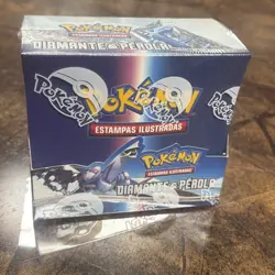 Pokemon Diamond Pearl 2007 Base set booster box Portuguese SEALED | US SHIPPING - Image 1