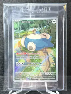 Pokemon TCG 151 ETB Snorlax Black Star Promo SVP051 SEALED NEW - Image 1