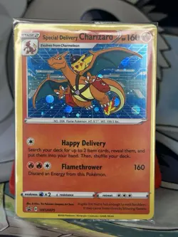 Pokemon TCG Special Delivery Charizard SWSH075 SEALED - Image 1