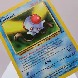 Pokemon TCG - Tentacool 56/62 Fossil Common WOTC 1999 - EXC/NM - Image 1