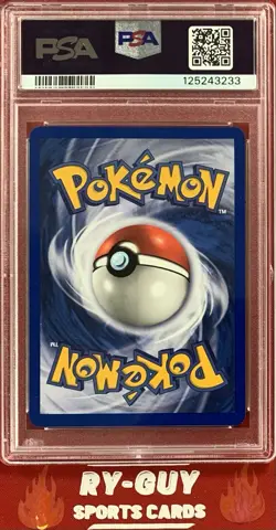 1999 POKEMON JUNGLE HOLO JOLTEON #4 PSA 8 - Image 2