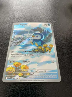 PIPLUP #98/094 POKEMON ME02: PHANTASMAL FLAMES ILLUSTRATION RARE 2025 NM - Image 3