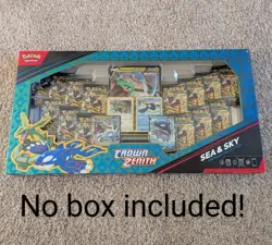 Pokemon TCG Crown Zenith Sea and Sky Premium Collection - NO BOX - Image 1
