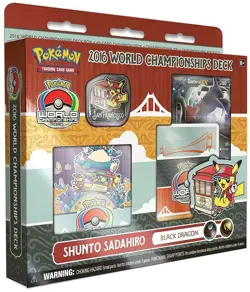 Pokemon 2016 World Championships Shunto Sadahiro Black Dragon Deck - Image 1