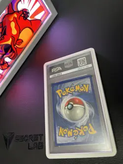 Pokemon TCG Chansey 1999-2000 Base Set Holo UK 4th Print PSA 9 Mint #3 - Image 2