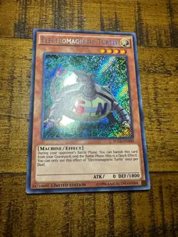 Electromagnetic Turtle YGLD-ENA00 Limited Edition Secret Rare PL + BONUS - Image 1