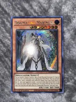 Yu-Gi-Oh! TCG Dogmatika Maximus Rise of the Duelist 1st Edition ROTD-EN009 NM - Image 1
