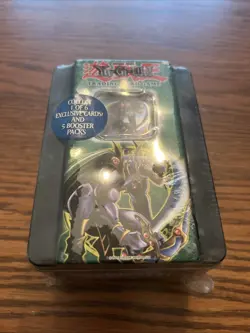 Yu-Gi-Oh! Green Panther Warrior Tin Factory Sealed - Image 1