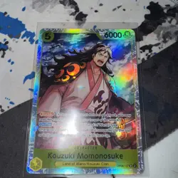 Kouzuki Momonosuke OP06-107 Wings of the Captain Foil - Image 1