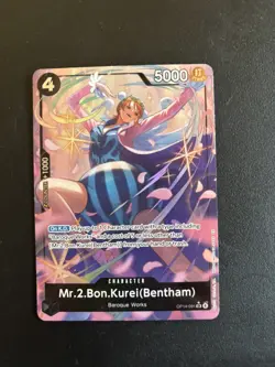 Mr 2 Bon Kurei (Bentham) OP14-091 - One Piece TCG Treasure Rare (Alt Art) M/NM - Image 1