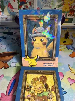 2 Cracked Ice Holo Van Gogh Pikachu And Sunflora Elective Pikachu Card Database - Image 2
