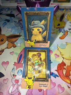 2 Cracked Ice Holo Van Gogh Pikachu And Sunflora Elective Pikachu Card Database - Image 3