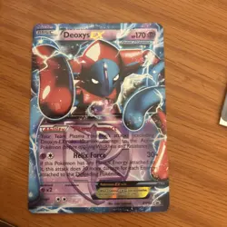 Pokemon Deoxys EX Holo Card #BW82 Team Plasma Series MINT - Image 1