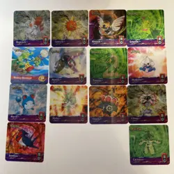 LOT OF 14 POKEMON ARTBOX 2006 Action FLIPZ 3D CARDS - Image 1