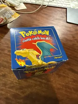 1 Pokemon Burger King 23k Gold Plated Trading Card Charizard Sealed In Blue Box - Image 2