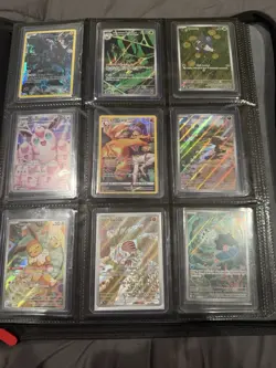 pokemon binder collection worth over 1000 dollars charizard and other big cards - Image 3