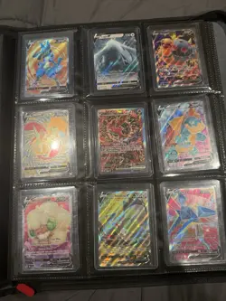 pokemon binder collection worth over 1000 dollars charizard and other big cards - Image 5