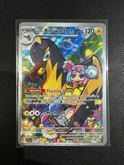Iono's Kilowattrel 163/159 - Journey Together -Pokemon TCG Card - NM/Mint - Image 1