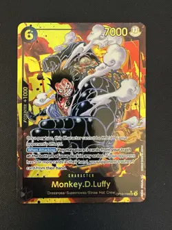 NM Monkey.D.Luffy OP10-118 Alternate Art Royal Blood Eng One Piece Card Game - Image 1