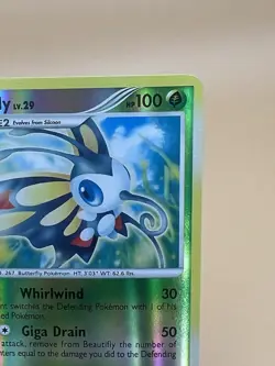 Beautifly 19/130 Reverse Holo Diamond & Pearl Base Pokemon Card - NM - Image 4