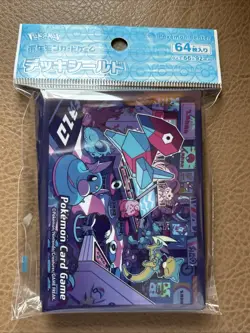 Japanese night arcade Dratin pokemon center card deck Shield 64 Sleeve - Image 1