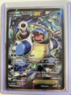 Pokemon TCG Blastoise EX Holo Promo Card XY122 - Image 1