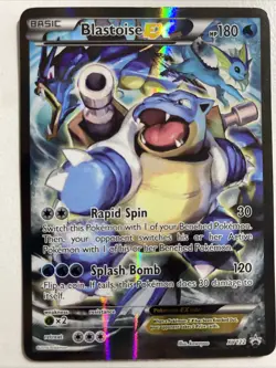 Pokemon TCG Blastoise EX Holo Promo Card XY122 - Image 2