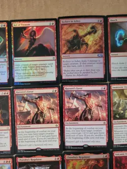 mtg 41 cards ALL foil, mythic or rare red sorcery, enchantment, instant artifact - Image 4