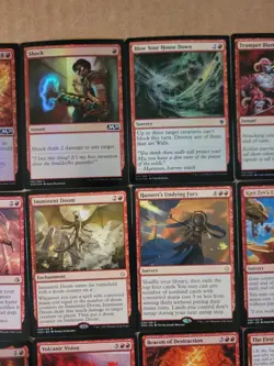 mtg 41 cards ALL foil, mythic or rare red sorcery, enchantment, instant artifact - Image 5