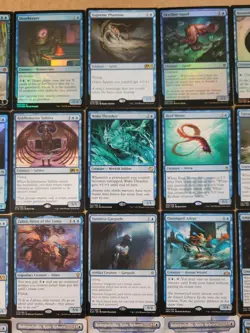 mtg 68 cards ALL foil, mythic or rare, blue creatures planeswalker legendary - Image 3