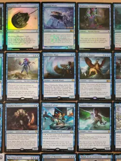 mtg 68 cards ALL foil, mythic or rare, blue creatures planeswalker legendary - Image 4