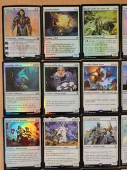 mtg 71 cards ALL foil, mythic or rare, white creatures planeswalker legendary - Image 2