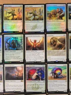 mtg 71 cards ALL foil, mythic or rare, white creatures planeswalker legendary - Image 4