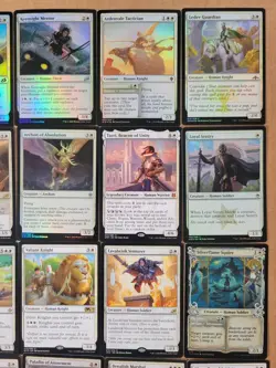 mtg 71 cards ALL foil, mythic or rare, white creatures planeswalker legendary - Image 5