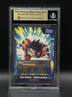 Son Gohan: Adolescence [Alt Art] FB04-026 Dragon Ball Cards BGS 10 Pristine - Image 2