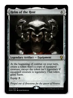 Helm of the Host - 217 DOM: Dominaria R Normal NM - Image 1