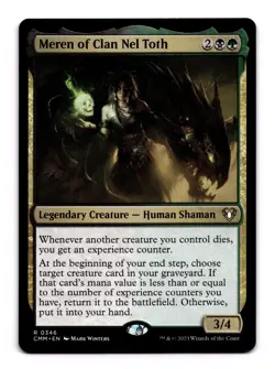 Meren of Clan Nel Toth - 346 CMM: Commander Masters R Normal NM - Image 1