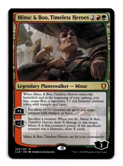 Minsc & Boo, Timeless Heroes - 285 Battle for Baldur's Gate Normal NM - Image 1