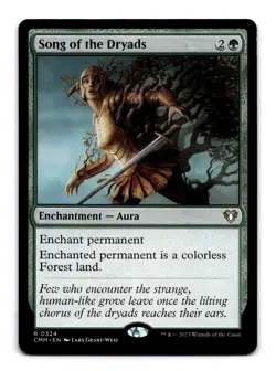 Song of the Dryads - 324 CMM: Commander Masters R Normal NM - Image 1