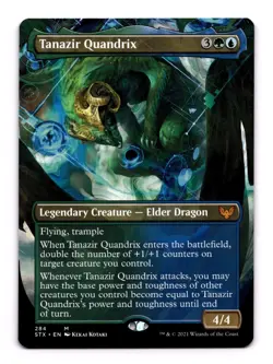 Tanazir Quandrix (Borderless) - 284 STX: Strixhaven: School of Mages M Normal NM - Image 1