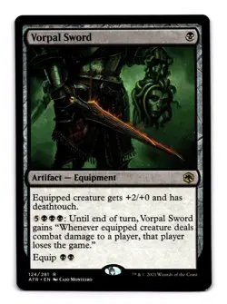 Vorpal Sword - 124 AFR: Adventures in the Forgotten Realms R Normal NM - Image 1