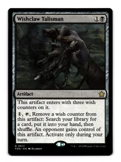 Wishclaw Talisman - 617 FDN: Foundations R Normal NM - Image 1